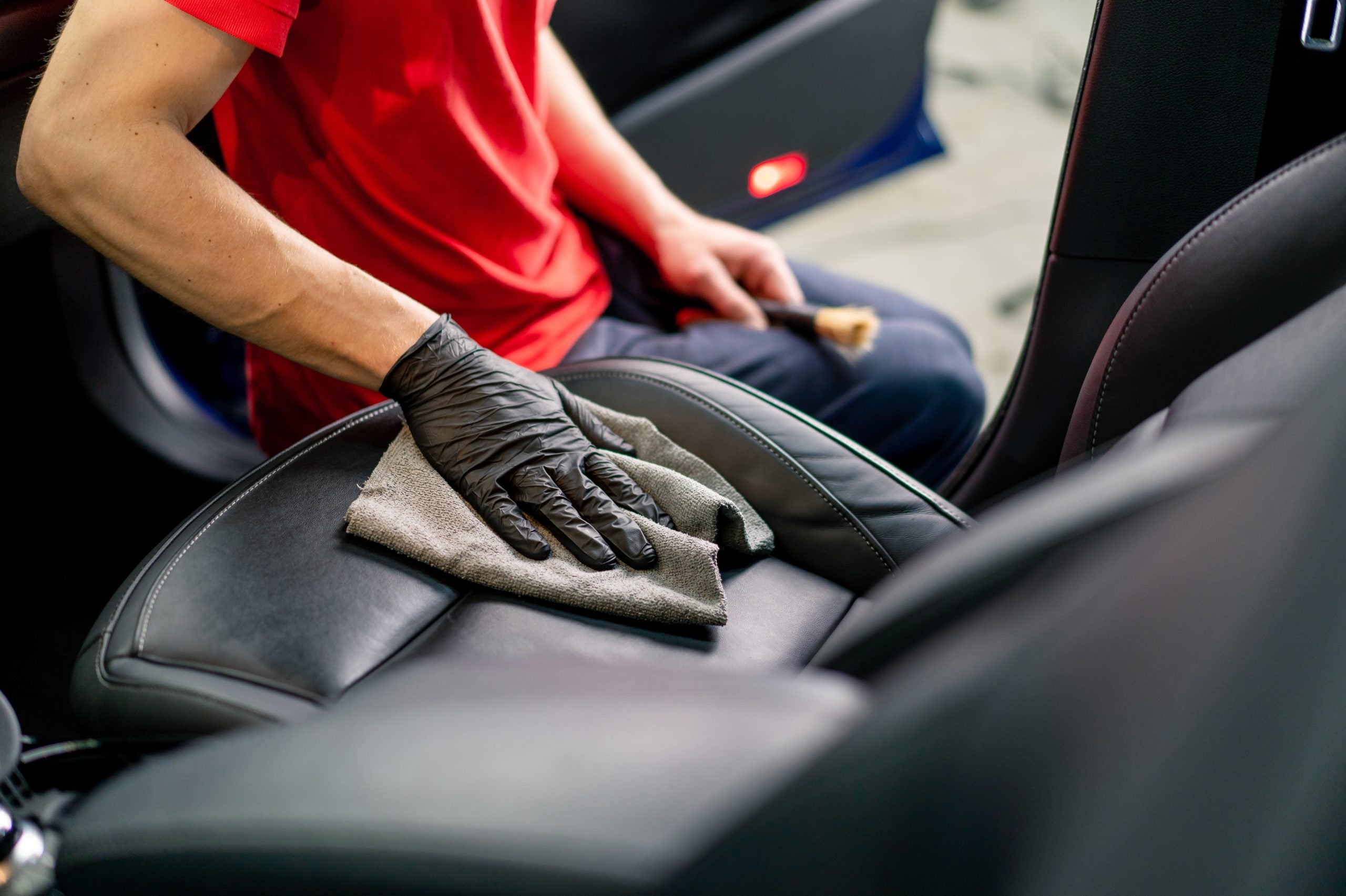 Leather interior Toyota