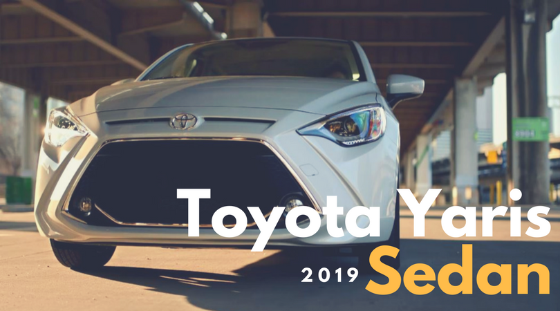 2019 Toyota Yaris sedan