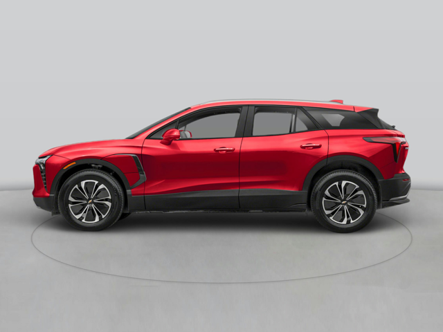 A red Chevrolet SUV
