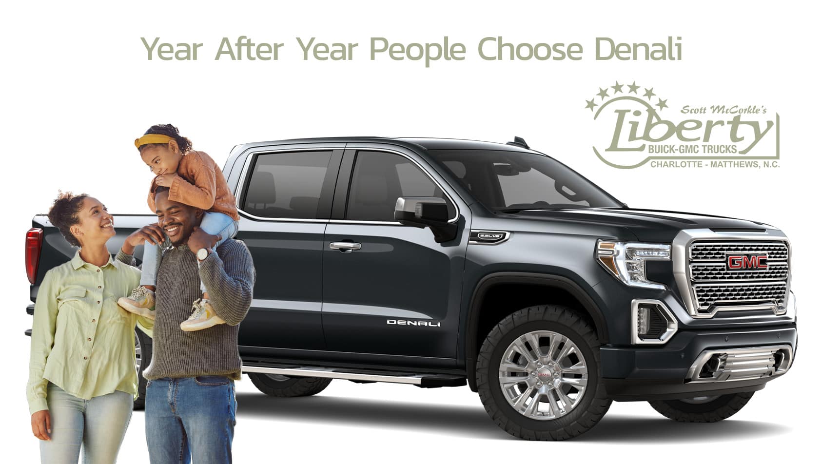 The Denali is built to continue that legacy while offering all that comes with modern luxury vehicles.