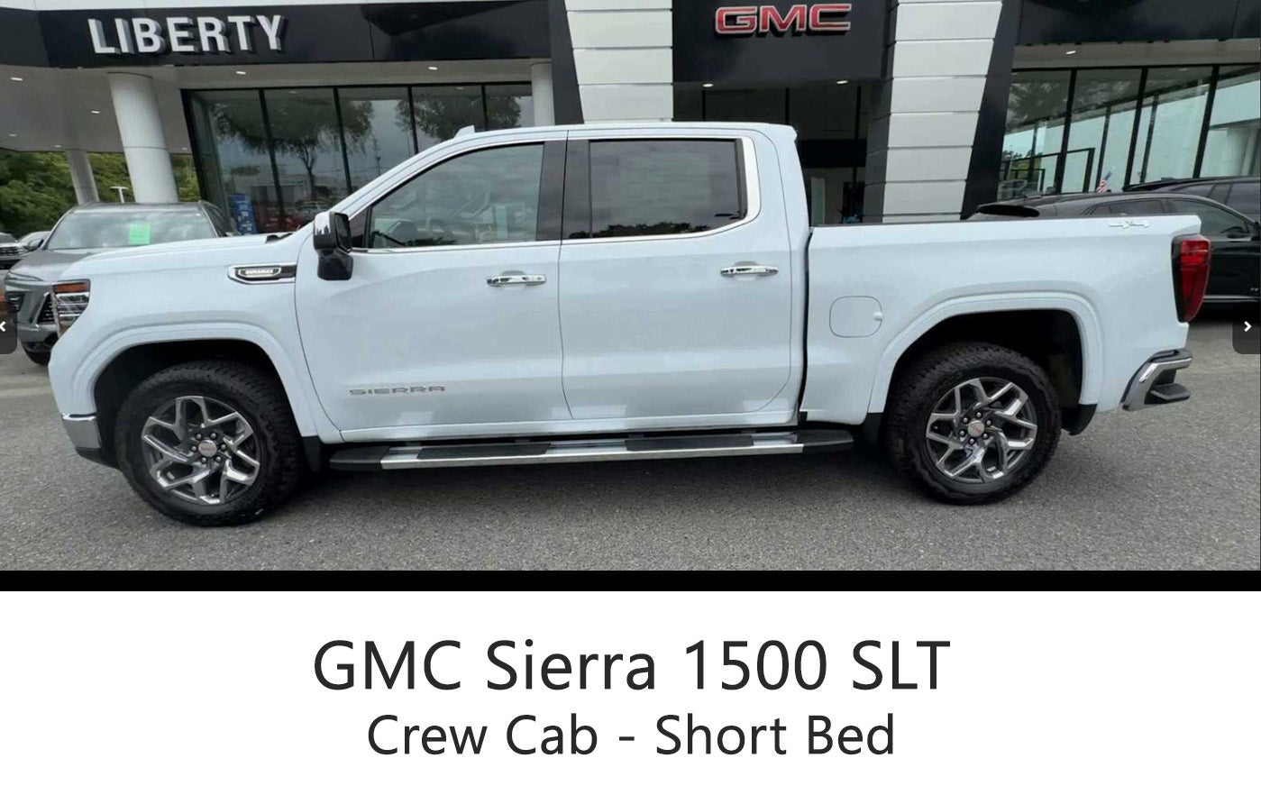 Crew Cab Short Bed Sierra 1500