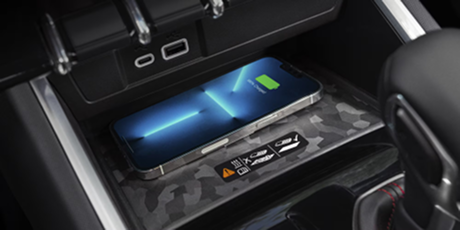 Available enhanced wireless charging*