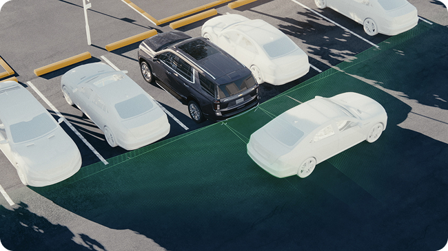 Reverse Automatic Braking with Rear Cross Traffic Braking* :22