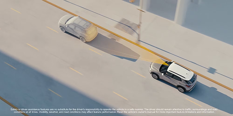 Following Distance Indicator