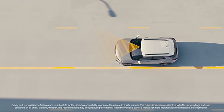 Lane Keep Assist with Lane Departure Warning