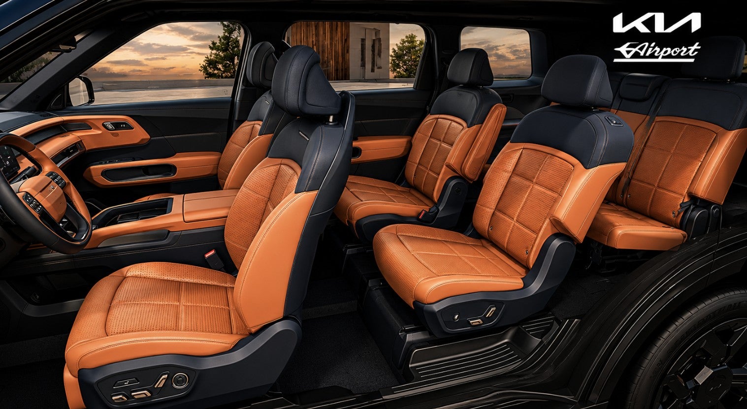 2027 Kia Telluride 3-Row Seats