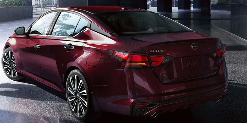 Rear view of 2025 Nissan Altima 