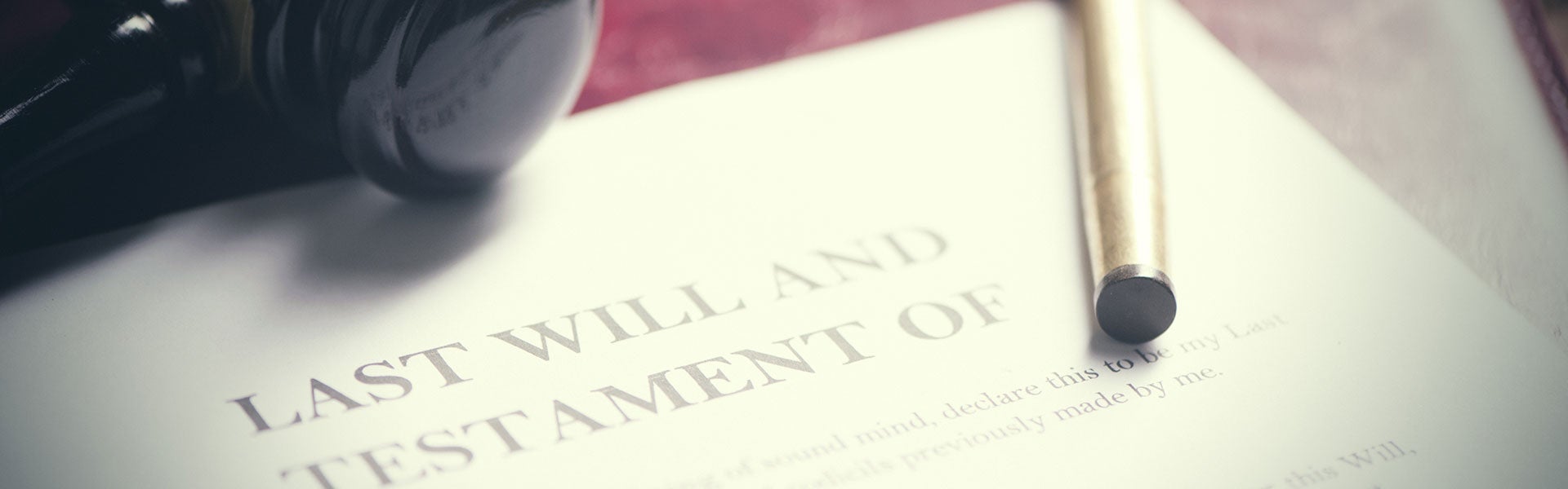 last will and testament