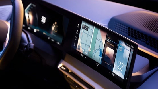 BMW iX dashboard