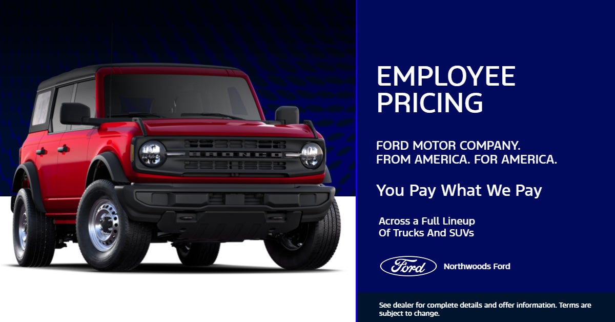 Ford Employee pricing