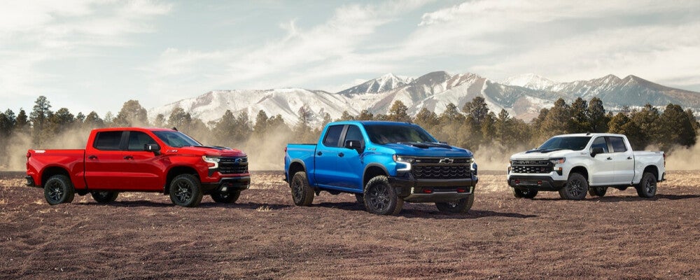 2023 Chevy Silverado 1500 lineup