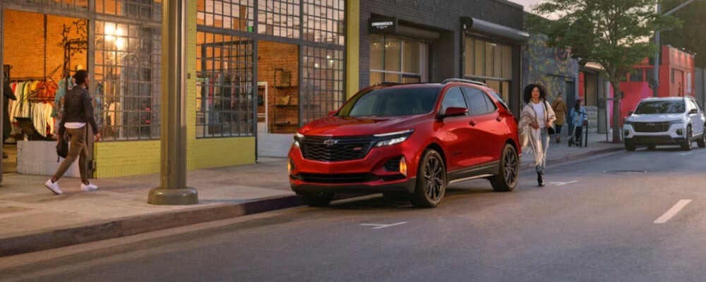 2024 Chevy Equinox in the city