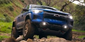 2026 Chevy Colorado Driving Off Road