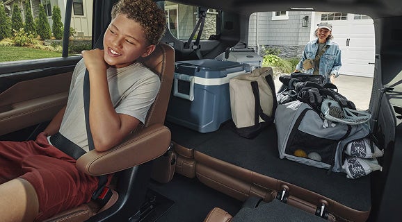 Cargo room that’s ahead of its class