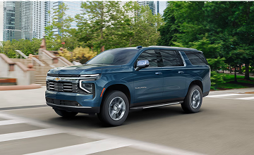 Chevrolet Suburban driving
