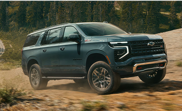 Chevrolet Suburban on road