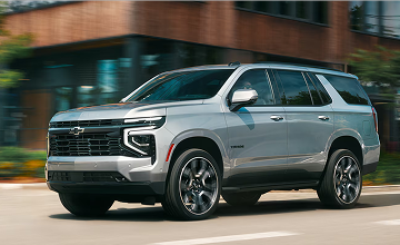 Chevrolet Tahoe driving