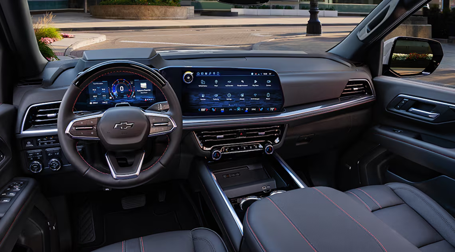 Tahoe perforated leather seats