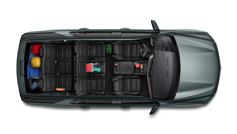 Tahoe school pickup cargo