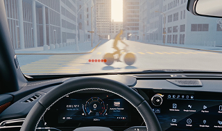 Front Pedestrian and Bicycle Braking