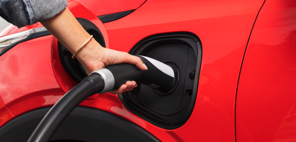 Charging capabilities of the 2027 Chevrolet Bolt for sale in Cherry Hill, NJ at Hessert Chevrolet of Cherry Hill