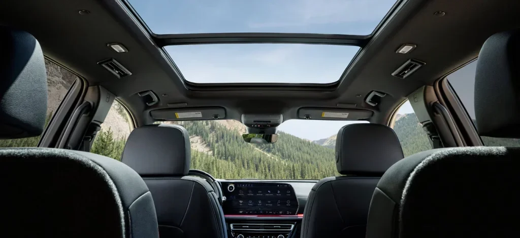 Interior of the 2026 Chevrolet Traverse for sale in Cherry Hill, NJ at Hessert Chevrolet of Cherry Hill