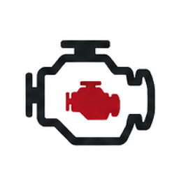 Check engine light diagnostics icon