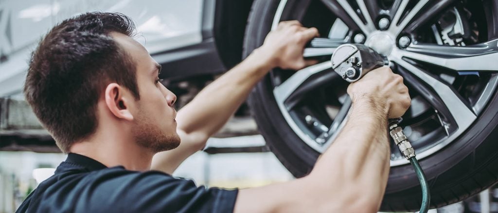 Replace Flat Tire