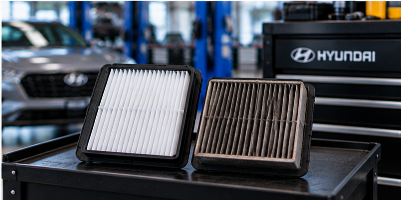 Hyundai air filter inspection