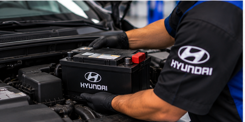 Hyundai battery replacement service