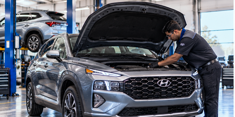 Hyundai battery service at Diamond Hyundai Palmdale
