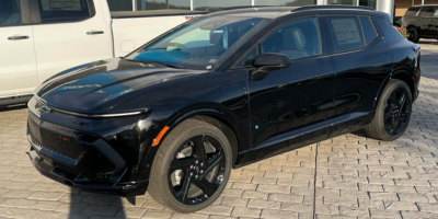 black car facing left