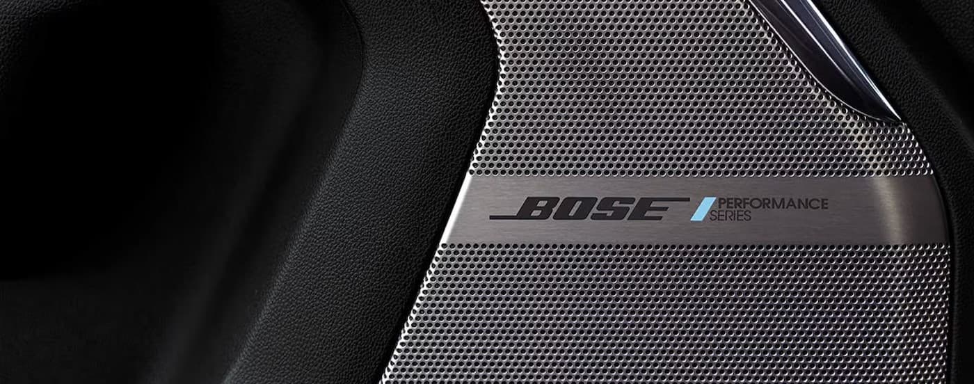 Bose speaker in a 2025 GMC Yukon Denali.