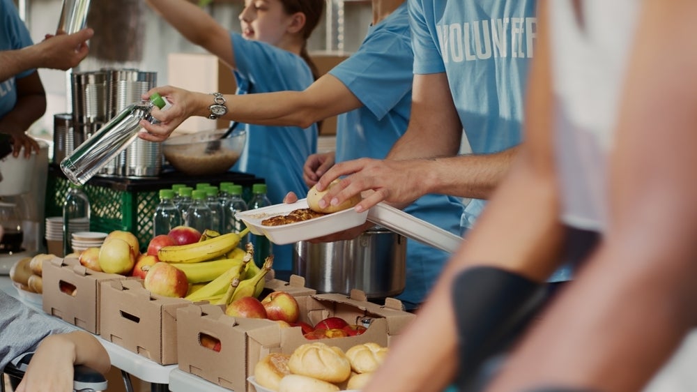 Food drive in Mahwah, NJ
