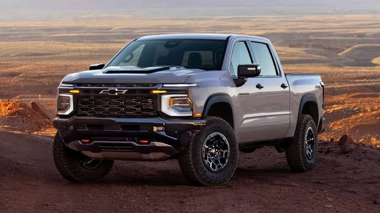The redesigned 2027 Chevrolet Silverado 1500, AI generated
