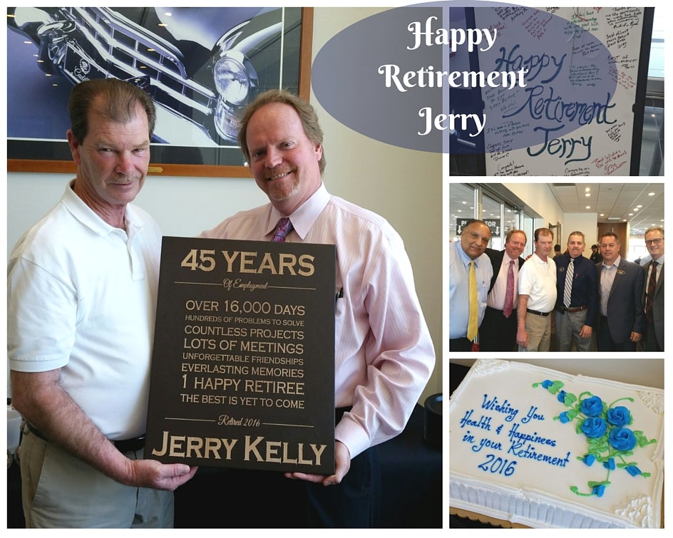 Jerry Kelly's Retirement