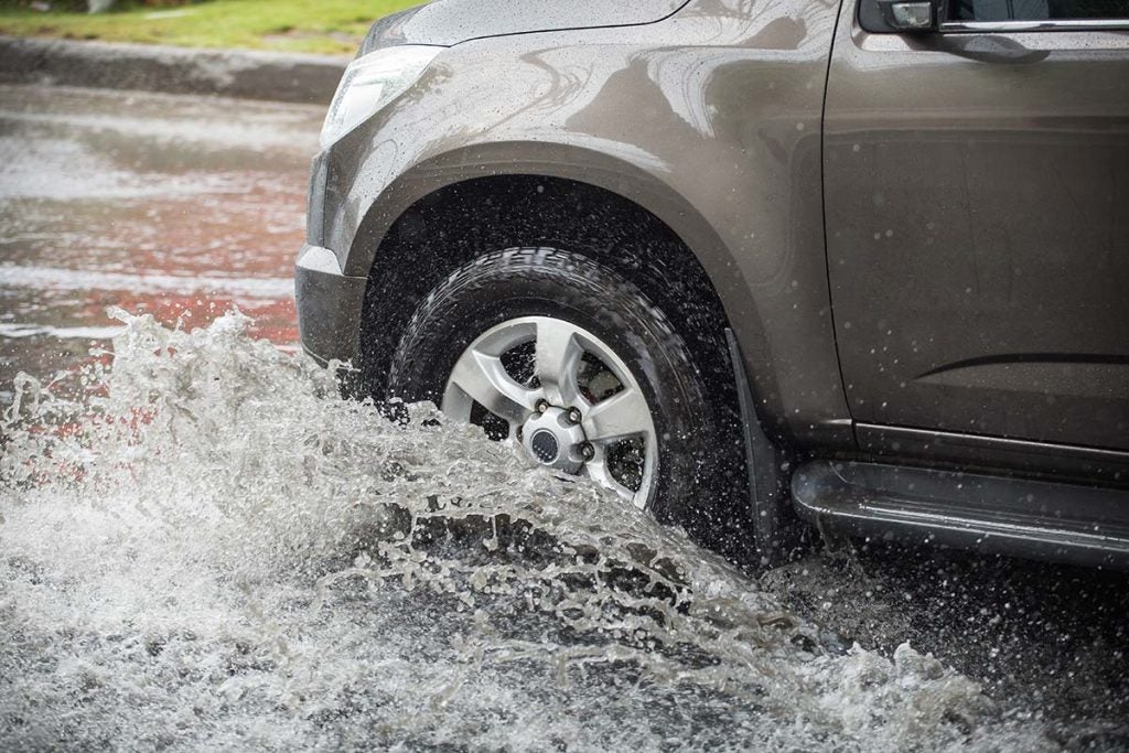 Hydroplaning