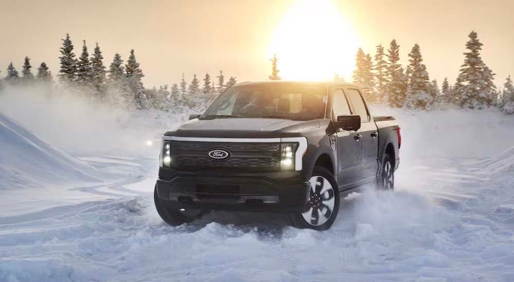 Ford F-150 Dealer - 2022 Ford F-150 Lightning - Snow