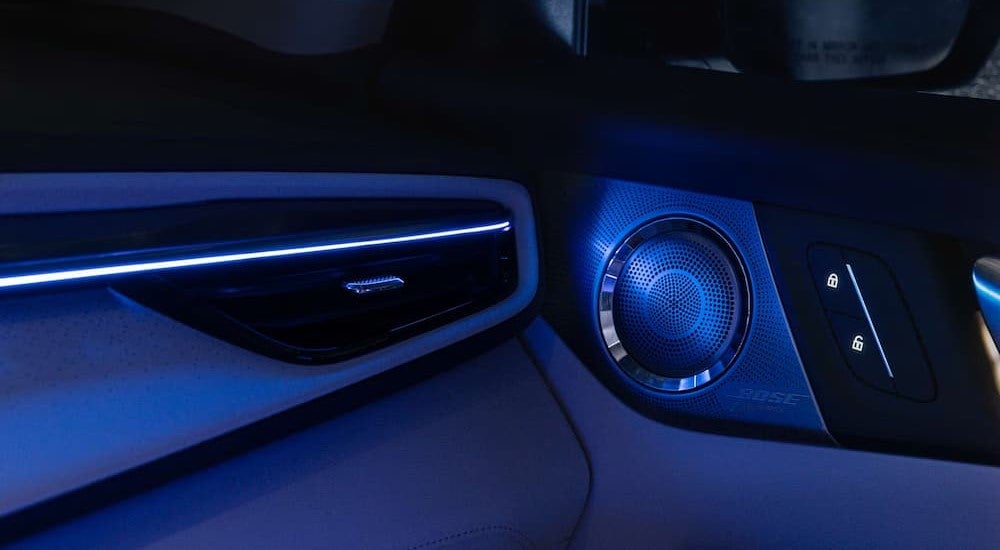 Interior details in a 2026 Buick Enclave for sale.