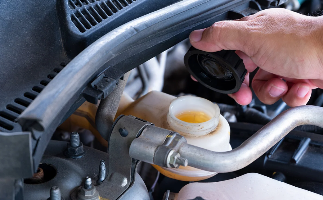 Close-up of transmission components highlighting the importance of proper fluid maintenance