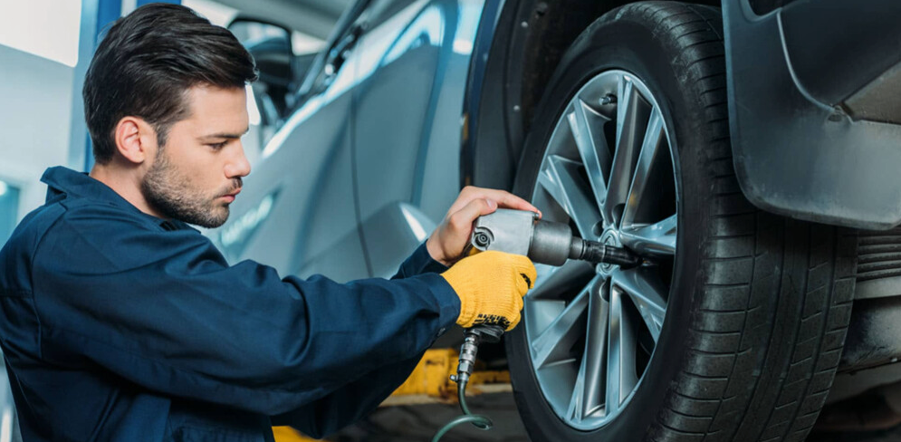 changing tires