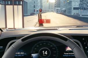 front pedestrian braking