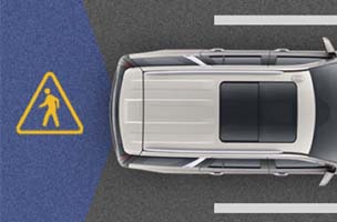 rear pedestrian alert