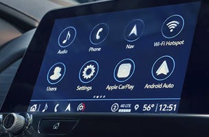 8diagonal full-color hd infotainment screen