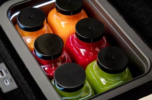 console refrigerator with freezer mode