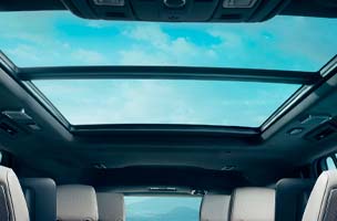 DUAL-PANE POWER SKYGLASS ROOF
