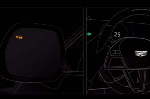 standard LANE CHANGE ALERT WITH SIDE BLIND ZONE ALERt