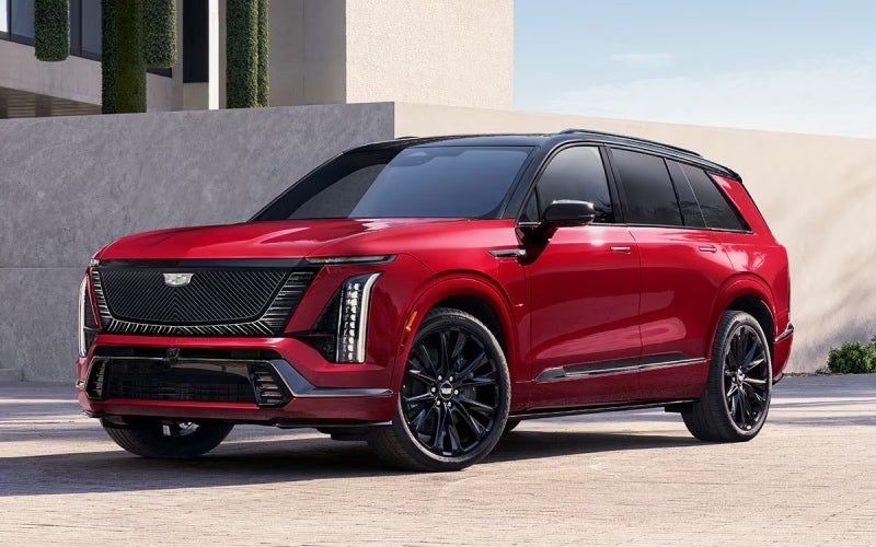 Can I charge a 2027 Cadillac VISTIQ at home for Jacksonville, IL family driving?