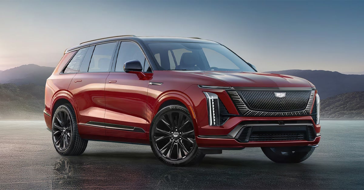 2026 Cadillac VISTIQ parked in an open area