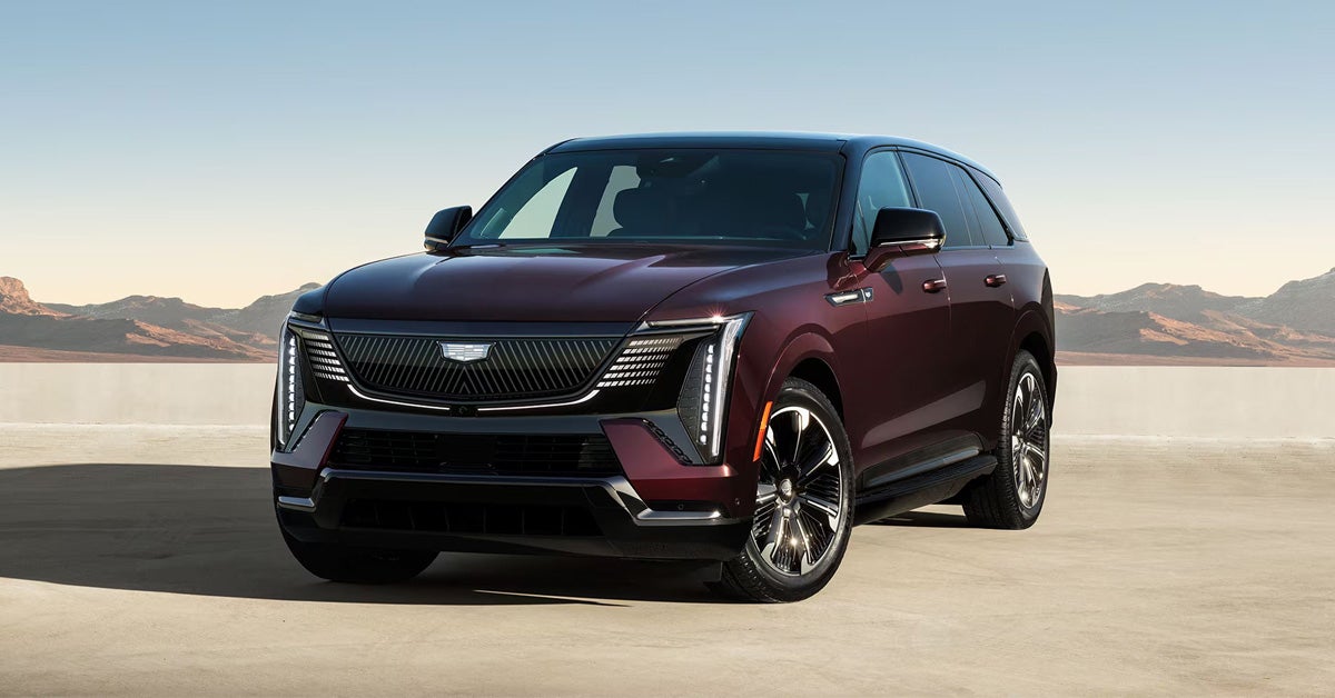 2026 Cadillac ESCALADE IQ parked in an open lot